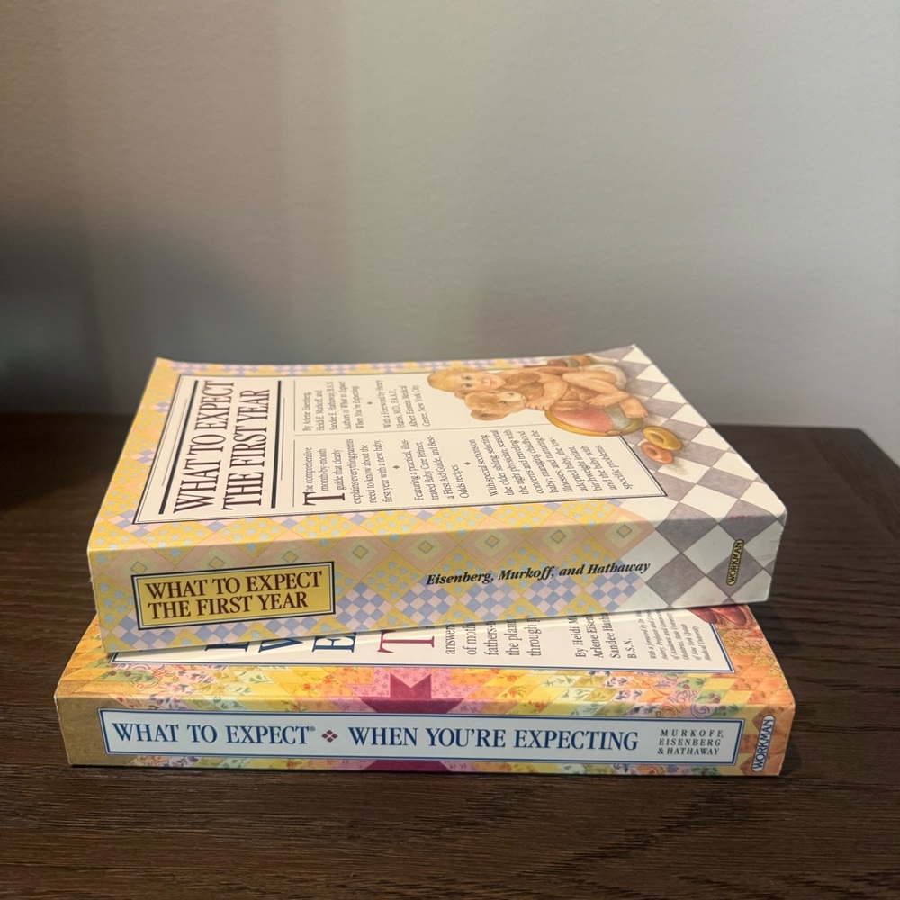 What to Expect When You’re Expecting Pregnancy Book Set of 2